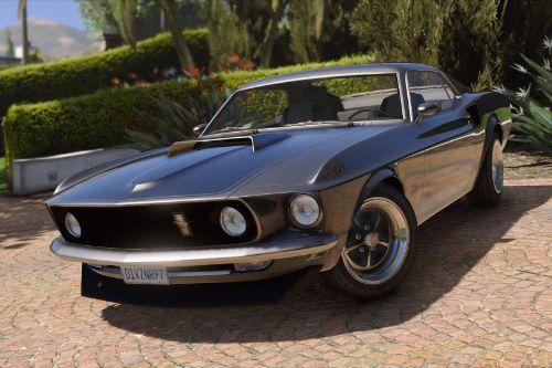 1969 Ford Mustang Boss 429 [Add-On / Replace]
